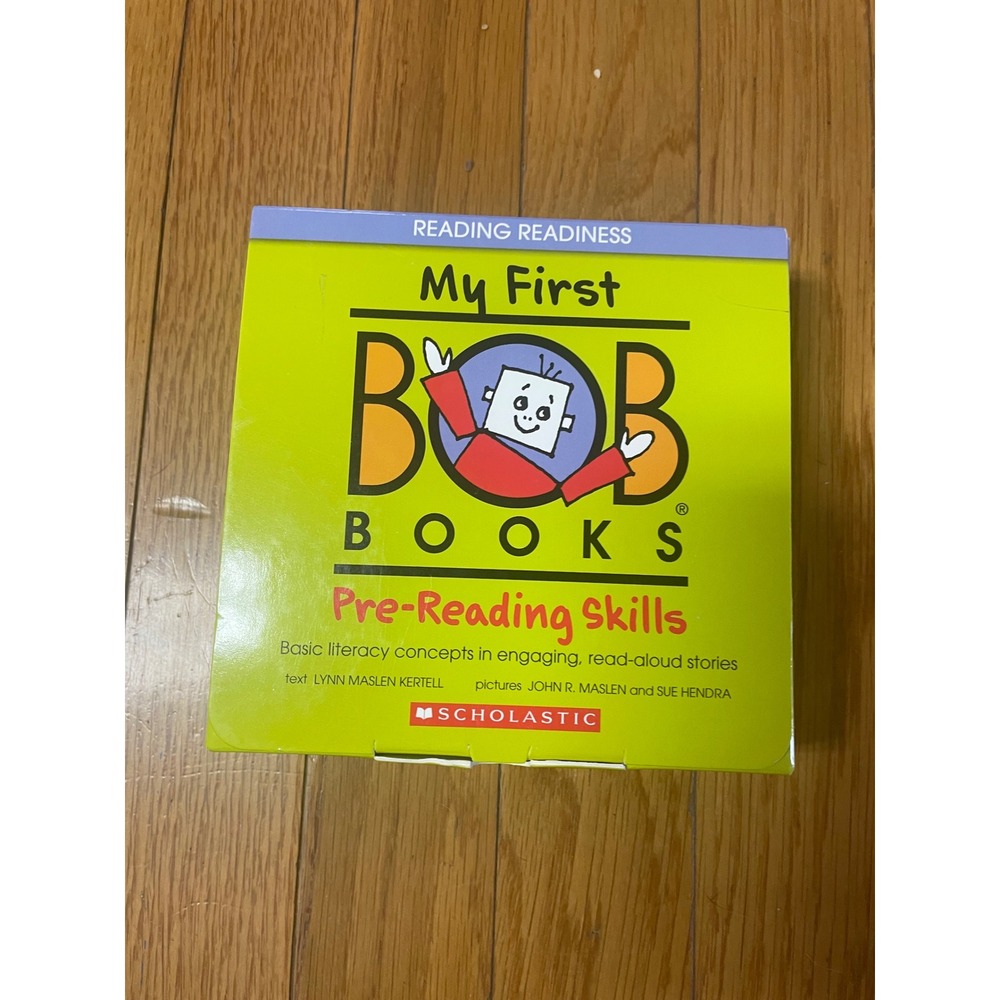 My First Bob Books Pre-Reading Skills 12 Book Set Scholastic Kindergarten Pre-K